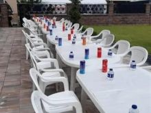 tenda ne sherbim si dhe karrika tavolina ne ter kosoven 24 n