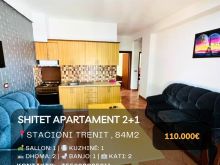 🔥 Shitet Apartament 2+1 Te “Stacioni Trenit“, Shkodër! 🔥