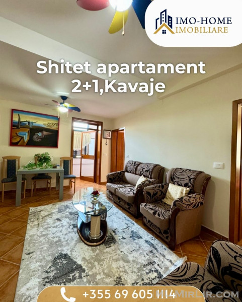 ⚡️Shitet apartament 2+1 prane shetitores “Indrit Cara”,Kavaje⚡️
