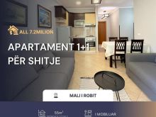 🏡 Apartament 1+1 në shitje – Mali i Robit
