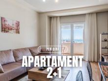 Apartament 2+1 per qira   ,Stacioni Trenit  Durres  