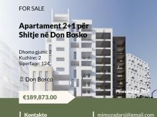 Apartament 2+1 Don Bosko