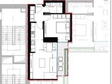 Shitet Apartament 1+1 tek Lion Park 2