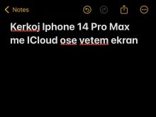 Kerkoj iPhone 14 Pro Max me ICloud per pjese