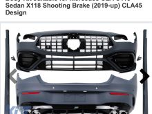 Mercedes CLA 2019-up c118 & x118 set 45amg design