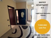 SHITET APARTAMENT 2+1 NË LAGJEN ‘EMIN MATRAXHIU’ ELBASAN.