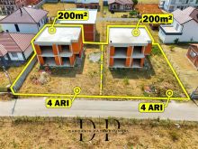 Shiten Dy Shtëpi në Ndërtim – 200m² secila | 4 Ari Truall |