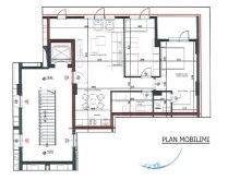 Shitet Apartament 2+1 tek Rruga Elbasanit