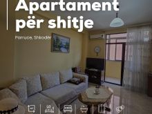 Shitet apartament 2+1+2 në zemër të Shkodrës