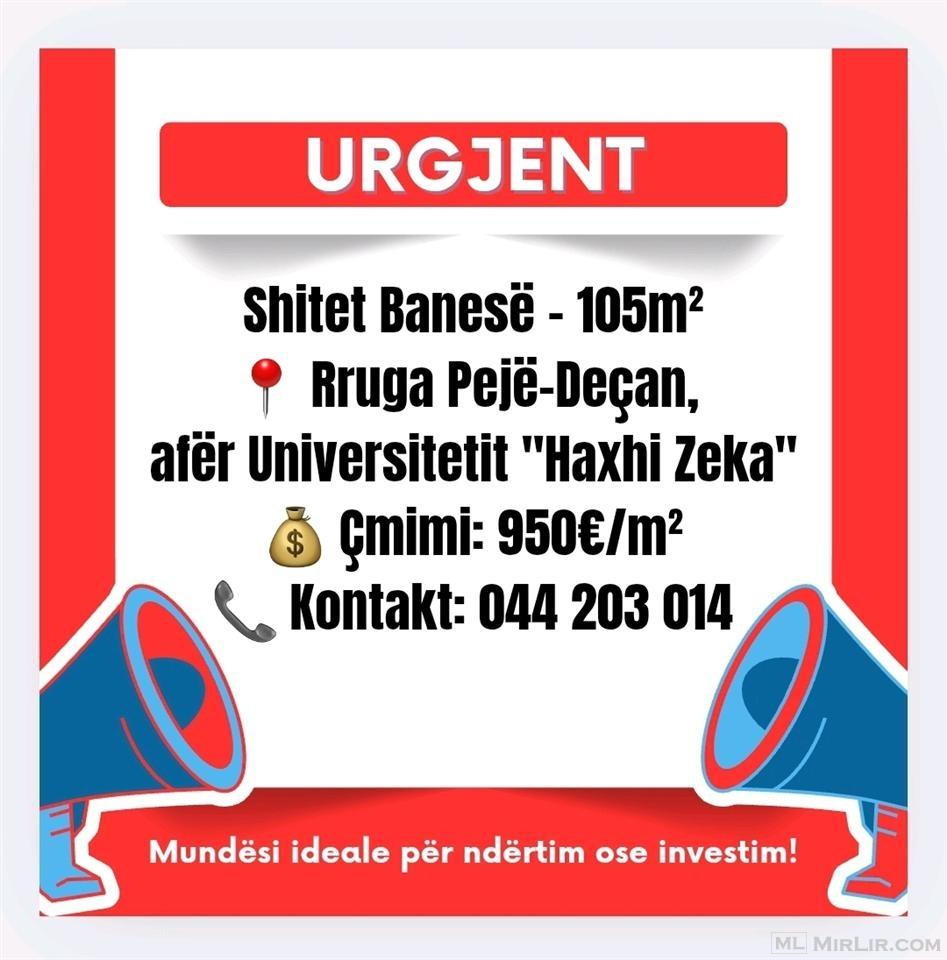 Shitet Banesë – 105m²📍 Rruga Pejë-Deçan