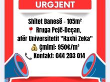 Shitet Banesë – 105m²📍 Rruga Pejë-Deçan