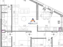 SHITET APARTAMENT 3+1+BALLKON \" RIVERSIDE RESIDENCE, RRUGA E