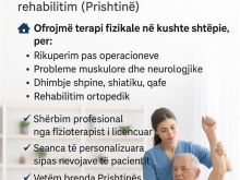 FIZIOTERAPI PROFESIONALE NË SHTËPI Masazh | Ushtrime Rehabil