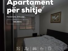 Në shitje – Apartament 2+1+2 në Pedonale
