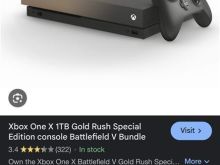 Xbox X gold edition