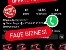 Faqe Instagrami Biznesi +10k +20k +30k +50k +100k
