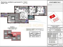 Apartament 2+1+2 për shitje tek \