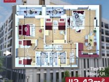 Banes 113.4m2 Ulpiana Center Lipjan