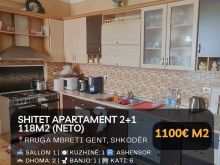 🔥 Shitet Apartment 2+1 te \"Rruga Mbreti Gent\", Shkodër! 🔥