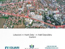 SHITET Banesa 62.20m2 në kompleksin QARSHIA në Vushtrri
