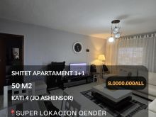 🔥 Shitet Apartment 1+1 Super Lokacion \"Qendër\", Shkodër! 🔥