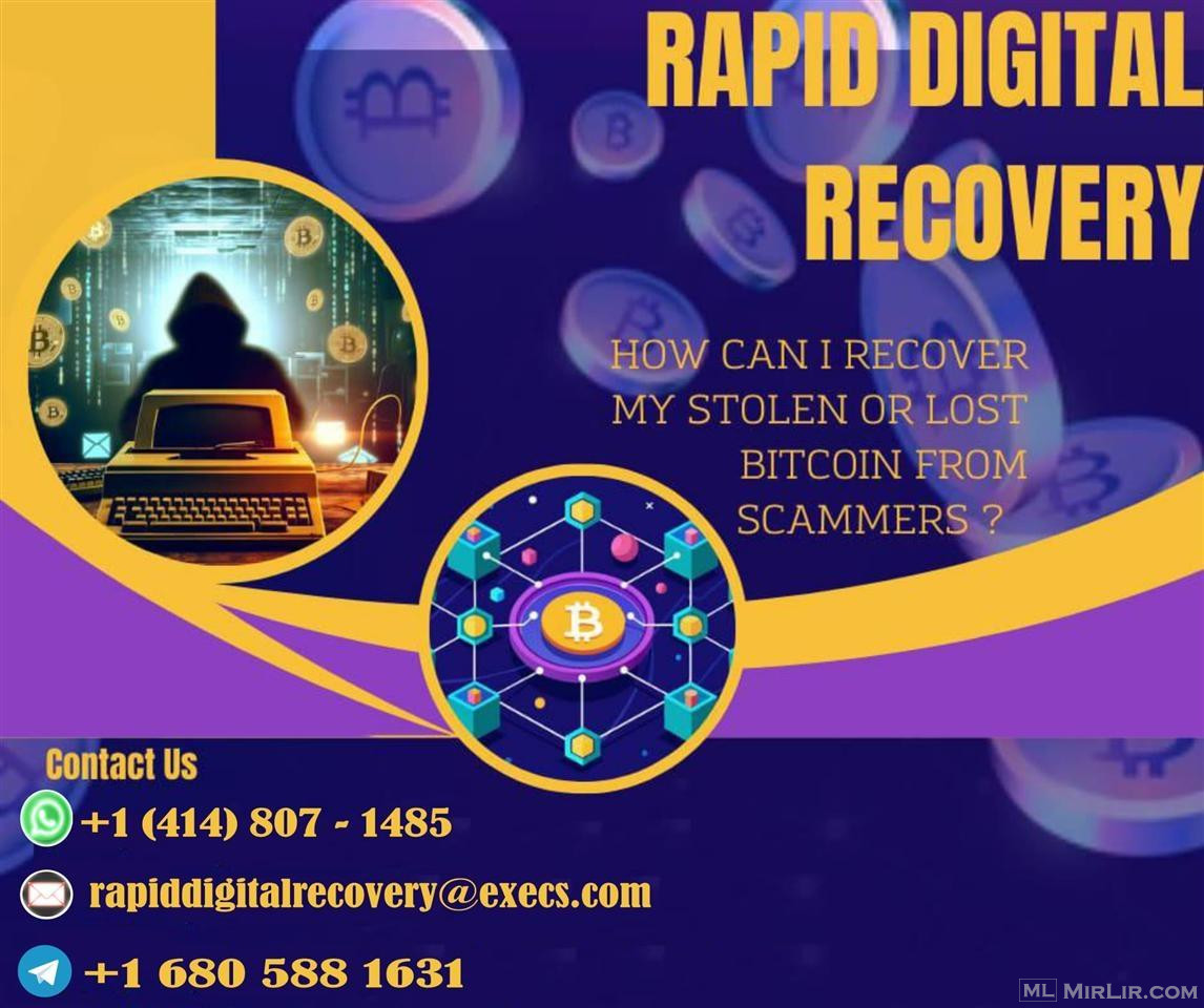HOW TO RECOVER LOST OR STOLEN CRYPTO: RAPID DIGITAL RECOVERY