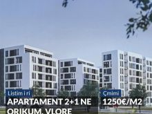 SHITET APARTAMENT 2+1 NE ORIKUM, VLORE