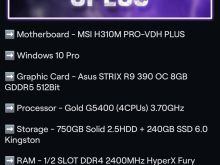 PC Gaming Computer