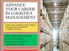 LOGISTICS MANAGEMENT JOB READY COURSES