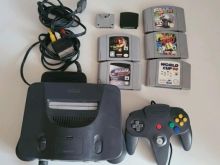 Set i Plotë Nintendo 64 me 5 Lojëra Klasike!