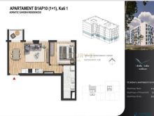 Apartament 1+1 në shitje në Golem, Durrës - 75,924€ | 56.24