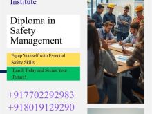 DIPLOMA IN SAFETY MANAGEMENT JOB READY COURSE