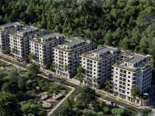 Shitet apartament 1+1 në Rezidencën \"Blue Horizon\" , Qerret