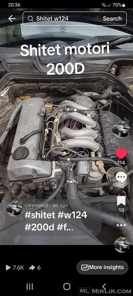 Shitet motor 200D