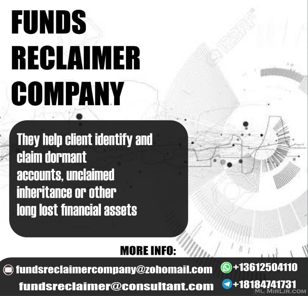 HIRE FUNDS RECLAIMER COMPANY... në Podujevë | Motore (mbi 50 cc) |  MirLir.com