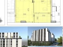 Shitet apartament 1+1 Belfior 1 Paskuqan