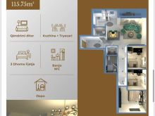 🏠 Banesë në Shitje   📏 115.75 m²  📍Bujana Group, Gjilan