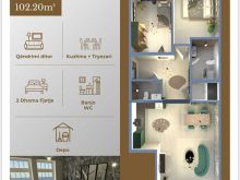🏠 Banesë për Shitje   📏 102.20 m²  📍 Bujana Group, Gjilan