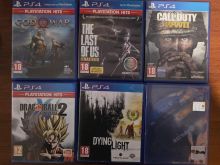 6 lojra per Playstation 4 PS4