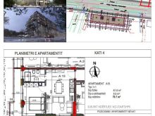 Shitet apartament 1+1 me cmim kleringu