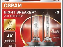 Osram Xenarc Night Breaker 220, D1S, +220% More Brightness,