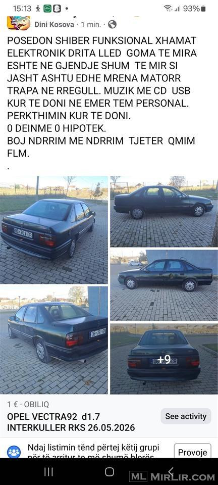 OPEL VECTRA92  d1.7 INTERKULLER RKS 26.05.2026 nr044809253