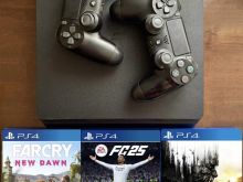 Playstation 4 Slim me 2 Leva & Lojera