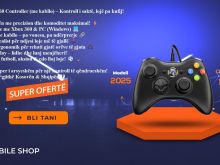 🔥 XBOX 360 Controller (me kabllo) – Kontroll i saktë, lojë