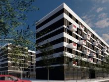 Shitet apartament 1+1 ne Kamez