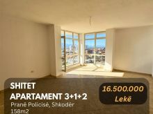 🚨 Shitet Apartament 3+1+2 pranë \"Policisë\", Shkodër!