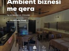 🍕 Jepet me qira piceri / fast food plotësisht i gatshem për punë