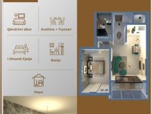 🏠 SHITET BANESA  67.40 m² Kati i 3-t 📍 Kompleksi Bujana,