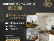 Jepet me qira banesa exclusive në Qendër