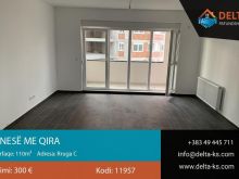 Ofrohet banesa 110m2 për Qira në rrugën C